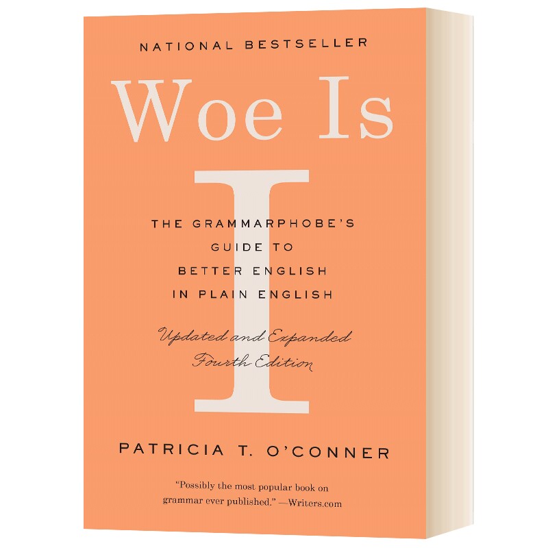 英文原版 Woe Is I 惨哉我也 英语语法轻松学 不幸的是我:语法恐惧症的简单英语更好英语指南 第四版 英文版