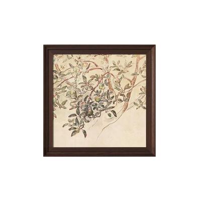 法式中古风玄关斗柜上挂画