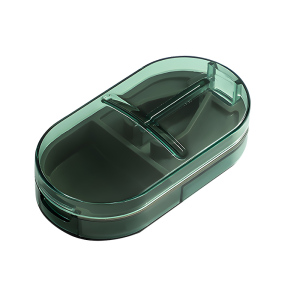 百草园切药器分药器药片分割神器一分二剪四分之一药品盒便携分装