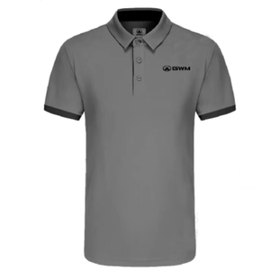 现货现发2026新款长城工作服POLO衫定制GWM汽车4s销售短袖T恤深灰