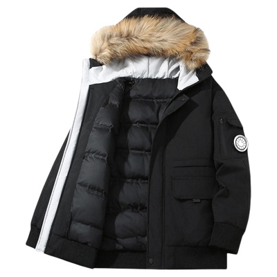 雪中飞90绒工装防风保暖羽绒服