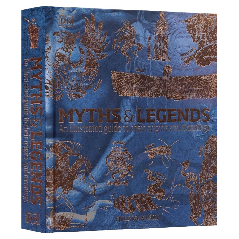 DK Myths & Legends DK神话与传说 精装百科全书 希腊 北欧 埃及 中国 世界各地经典神话故事 英文原版进口图书