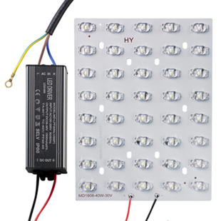 LED路灯光源板维修配件金豆新星飞机款30w40W50W灯芯珠板通用模组