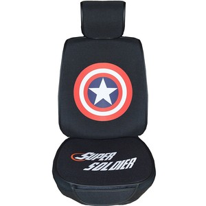 汽车坐垫四季亚麻半包卡通可爱女神机器猫路飞粉红豹猫和老鼠座垫