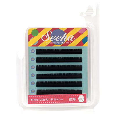 日式蚕丝蛋白柔软浓密假睫毛