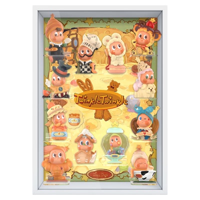 乐一百星星人美味时刻盲盒展示盒