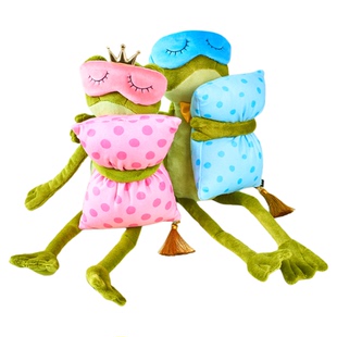 BUDIBASA巴迪宝思孤寡小青蛙玩偶丑萌毛绒公仔安抚玩具搞怪礼送人