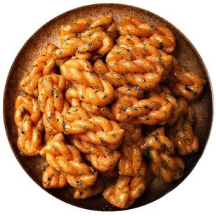 安徽特产小麻花亨特400克装小吃休闲零食海苔椒盐味袋装独立包装