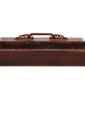 仿古檀香炉净化空气老挝大红酸枝