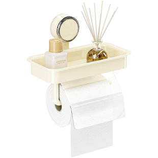 吸盘卷纸架卫生间壁挂厕所纸巾盒浴室防水厕纸盒卫生纸手纸置物架