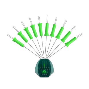 铅皮挡豆硅胶铅坠铅皮座伞状太空豆加长飞磕护铅豆黑坑主线组配件