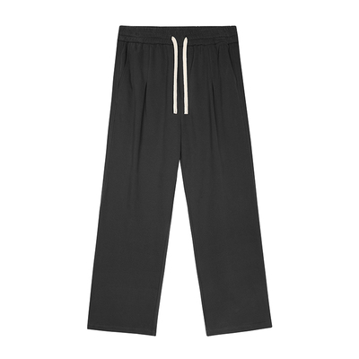 Madcloud水洗做旧磨毛春秋运动裤