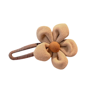 秋冬花朵鸭嘴夹抓夹女高级感头发发夹2026巨好看饱满后脑勺一字夹