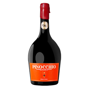 【自营】意大利进口匹诺曹红酒彼奇尼奇遇托斯卡纳半干红葡萄酒