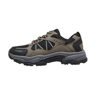 骆驼男鞋2026春季户外防滑耐磨徒步登山鞋网面休闲运动鞋爸爸鞋