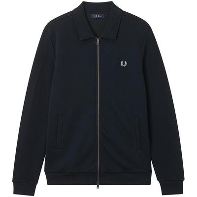 FRED PERRY男士休闲卫衣2025冬季新款圆领套头麦穗刺绣上衣M1369