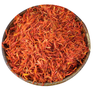 【愚草】红花 新疆红蓝花刺红花 100g/包 药用草红花中药材可泡脚