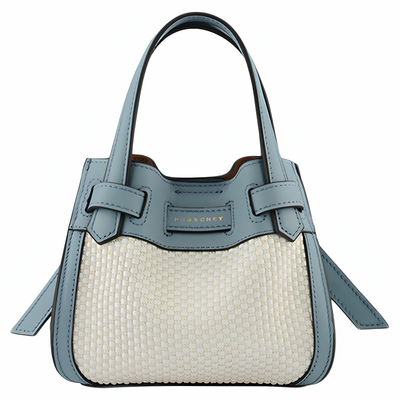 小号编织蜻蜓包帆布布手拎包