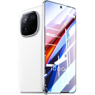适用iQOO12钢化膜全屏覆盖iqoo11S手机膜适用vivoiq0012电竞版无白边防指纹ipoo高清玻璃保护膜iq11lqoo贴膜