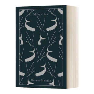 英文原版 Moby-Dick or The Whale 白鲸 企鹅经典布面精装 Herman Melville 英文版 进口英语原版书籍