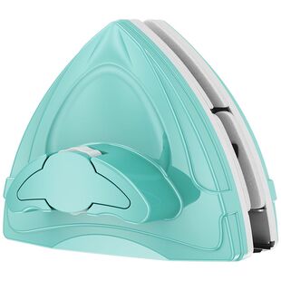 大号调磁擦玻璃窗神器配件清洁刮胶条百洁布棉固定卡扣外壳子