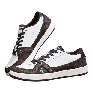 准者男鞋薄底板鞋舒适轻运动黑色百搭休闲鞋经典简约鞋子小白鞋