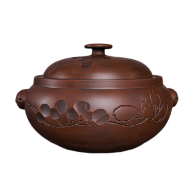 云南建水紫陶30年老厂源头汽锅鸡