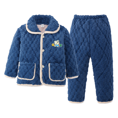 【限实促销】三层夹棉加厚款睡衣