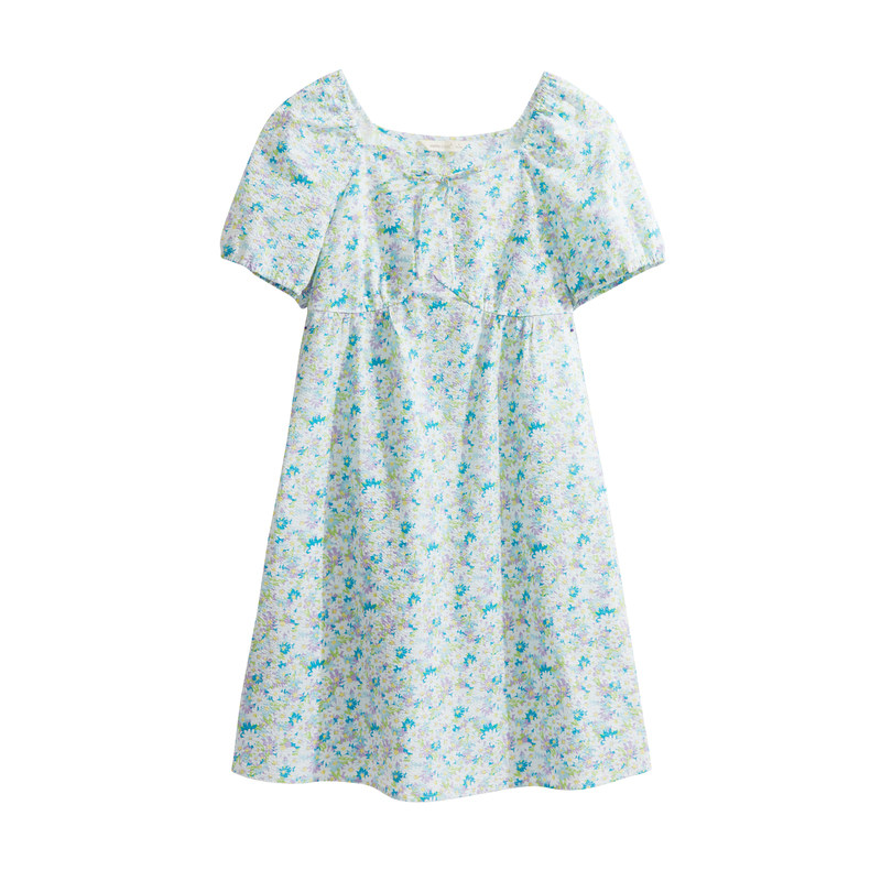 快乐屋时尚孕妇连衣裙夏季少女感