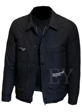 潮牌韩版羽绒服男冬季轻薄款翻领