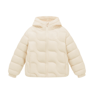 【三防鹅绒服】英氏女童羽绒服轻薄儿童冬季加厚保暖连帽外套