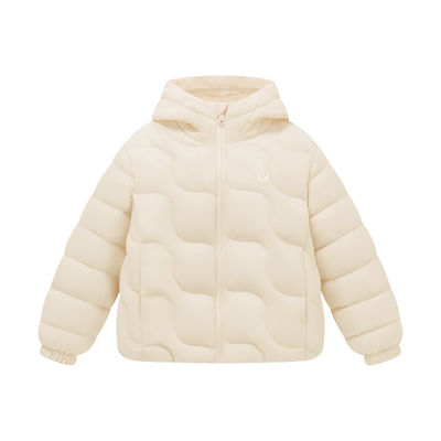 英氏短款轻薄女童鹅绒羽绒外套