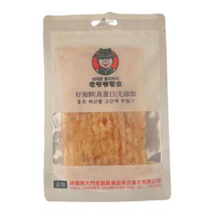 韩国零食原味烤鱼片 狮子鱼鳕鱼片袋装国货优选 办公室摸鱼零嘴