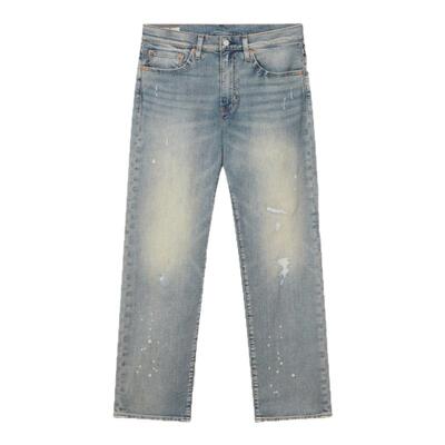 李维斯冰酷男士502锥形牛仔裤