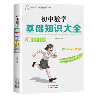 初中数学基础知识大全 初一初二初三七八九789年级重难点提分定律手册专项训练必刷题人教版中考资料教辅知识点上册下册