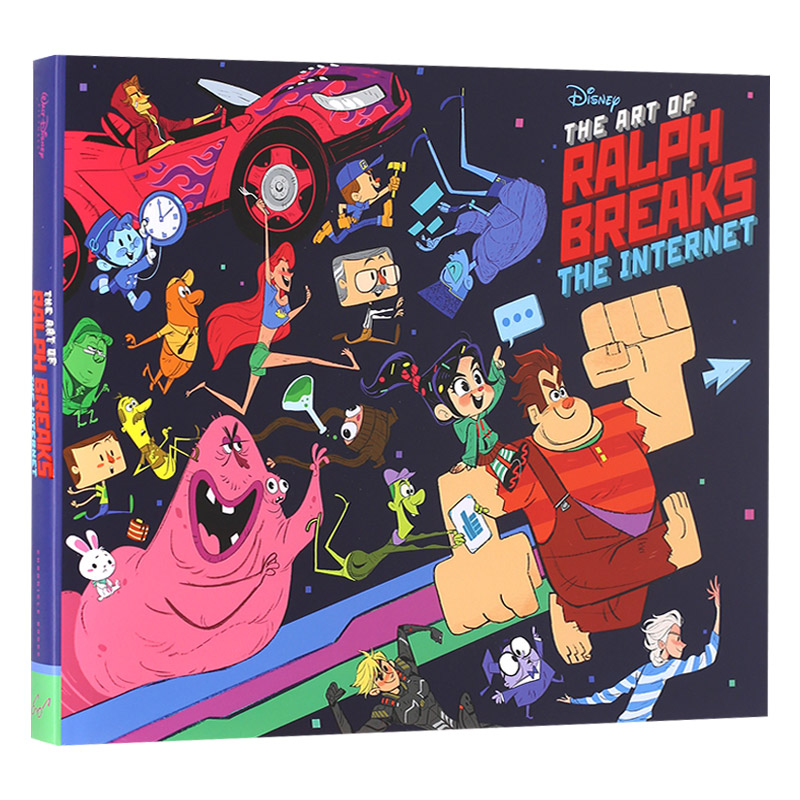 无敌破坏王2 大闹互联网 The Art of Ralph Breaks the Internet 英文原版电影设定集 英文版 进口英语书籍