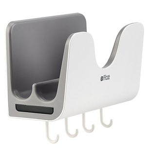 锅盖架壁挂式免打孔厨房家用放菜板砧板案板置物架子收纳上墙神器