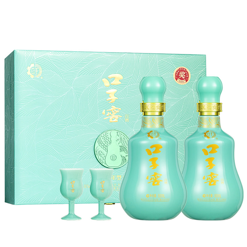 口子窖10年型礼盒50度500ml*2瓶