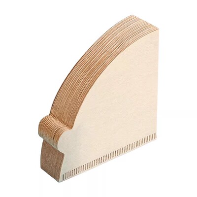 咖啡滤纸扇形美式咖啡机专用V型