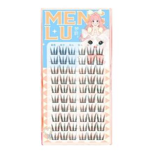 秋鱼爱用推荐！梦鹿女团款猫爪爪太阳花假睫毛自然女团舞台大容量