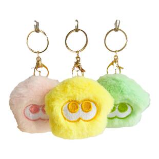 鱿鱼毛绒挂件喷喷战士钥匙扣普拉斯顿书包挂件公仔玩偶个性包挂饰
