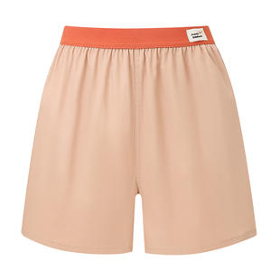 Jenny Ribbon纯棉女式夏季薄款二合一睡裤透气中腰宽松外穿阿罗裤