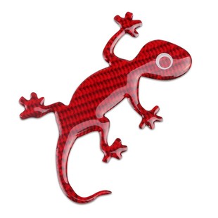 碳纤维壁虎车贴3D立体贴创意汽车尾标装饰平安用品车身划痕贴纸