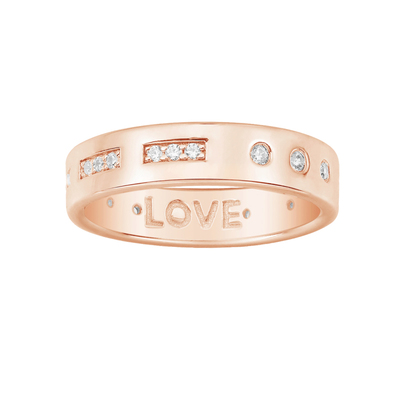 摩斯密码戒指apmMONACO纯银女