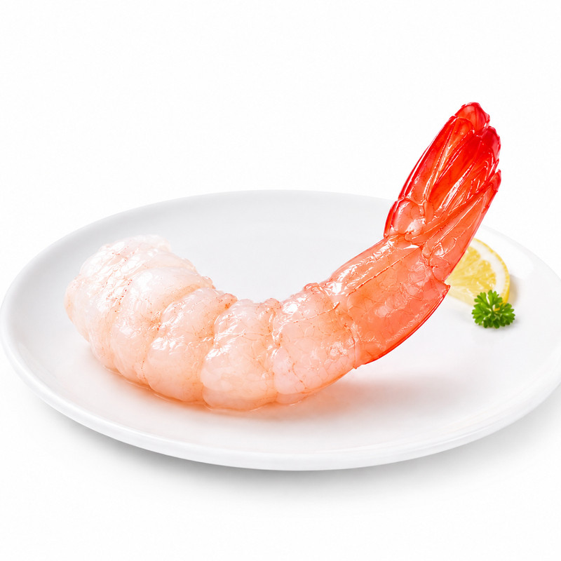 鲜拔头筹甜虾刺身去壳凤尾虾北极甜虾三文鱼伴侣日料现货海虾即食