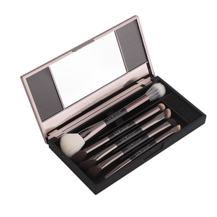 露薇雅耀金系列双头化妆刷眼影刷便携化妆刷便携小套初学者化妆刷