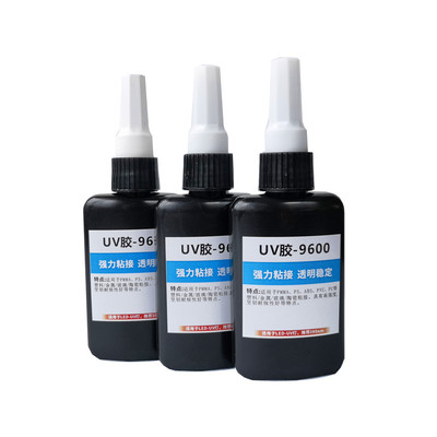 表干UV电子无影胶粘接玻璃亚克