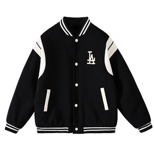 男童加绒外套秋冬2025新款加厚开衫棒球服中大童男孩儿童外穿夹克