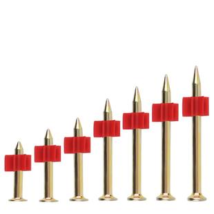 硬质水泥钉射钉钢钉广告钉挂画钉墙钉空调钉枪钉带胶套22-52mm