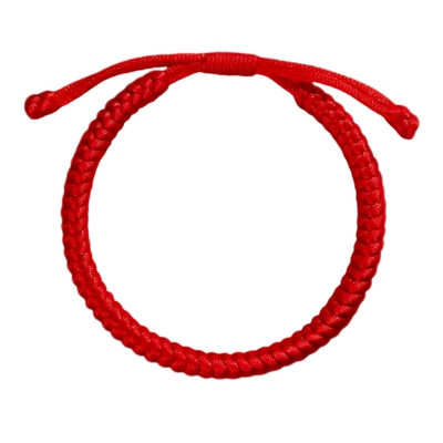 本命年藏式金刚结加粗红绳手链